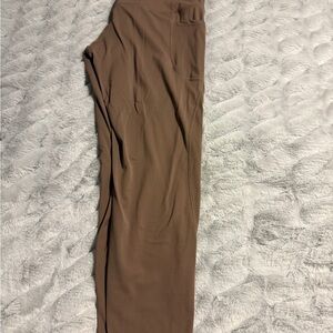 HALARA Dawn Brown Tummy Control Pants